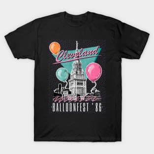 Cleveland Balloonfest 86 // Retro Design T-Shirt